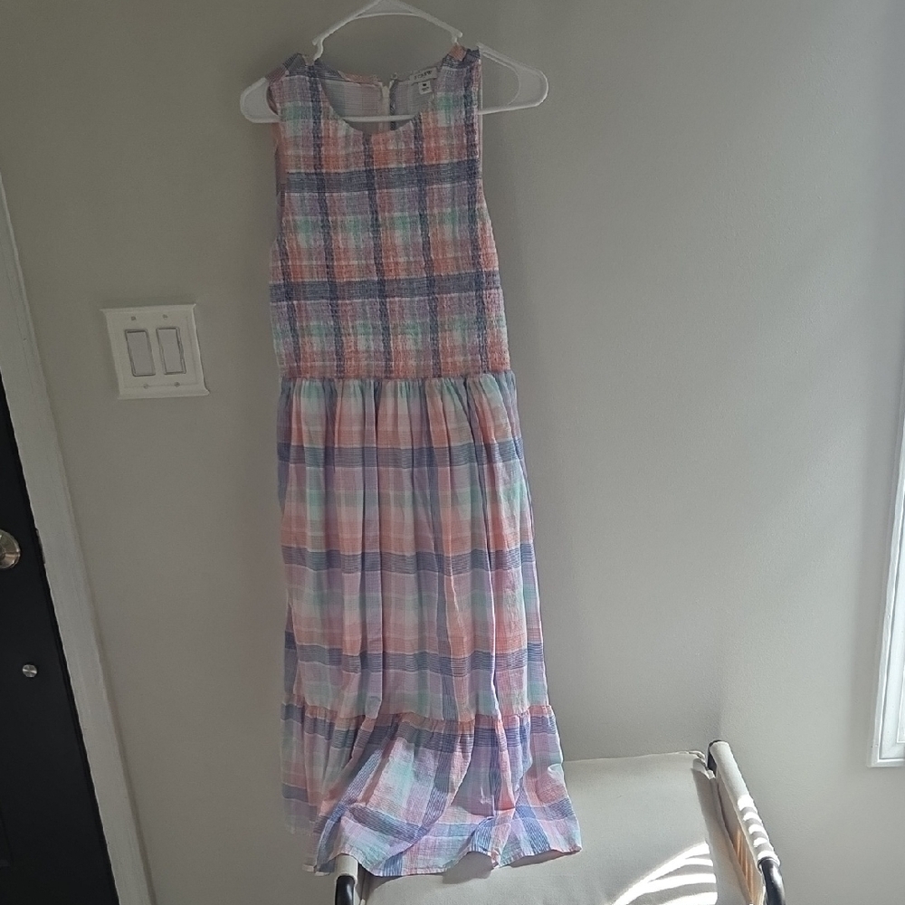 Plaid Pastel Womens Dress